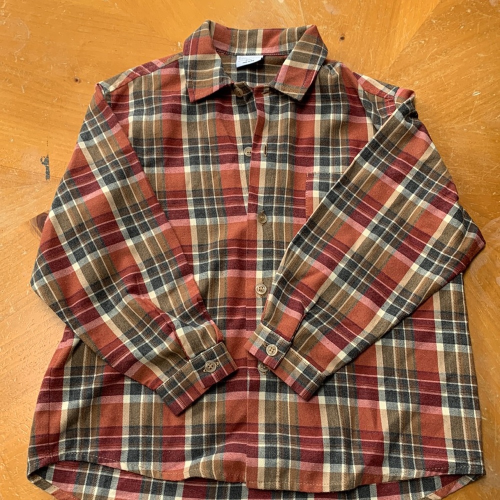 Fiocco Italian brand boys flannel button down